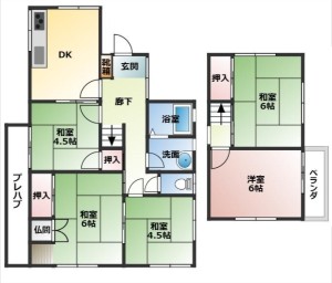 和歌山市六十谷 中古戸建