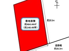 価格改定＠浜名区都田町♪広々約140坪の売土地♪