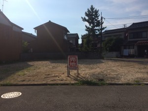 角 売地 350万円