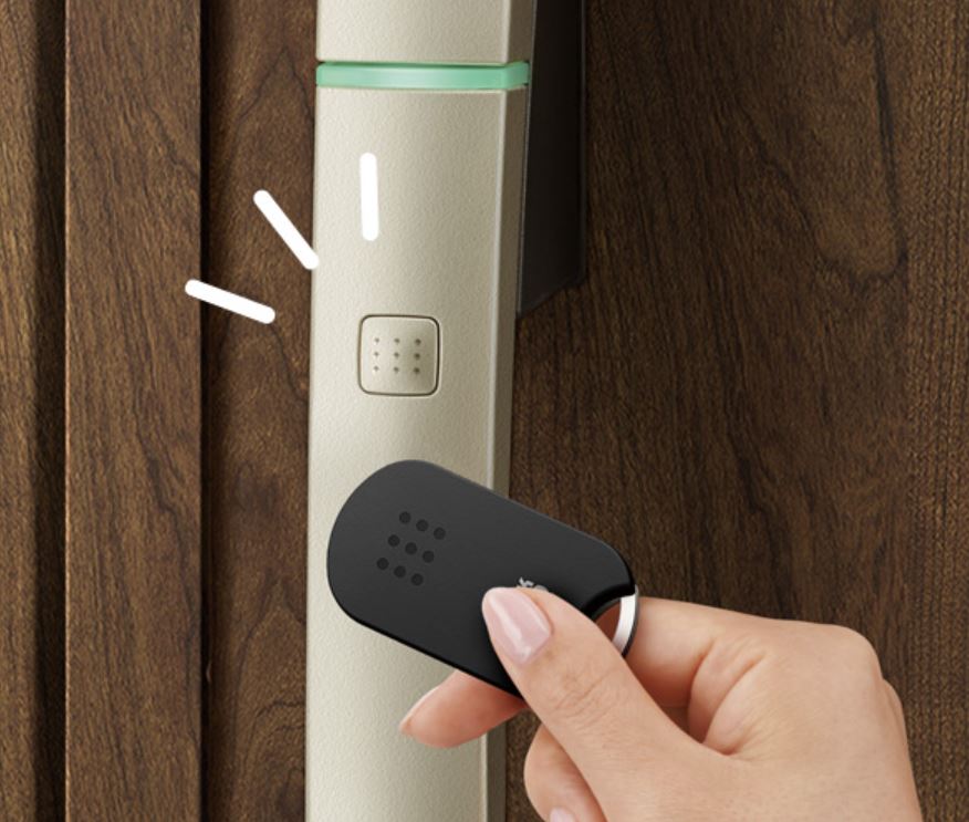 玄関 タッチレスキー